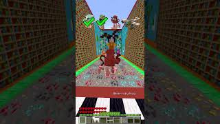 Labubu & Brainrot Mobs Escape the Bookshelf Trap – Squid Game Edition  #minecraft #squidgame