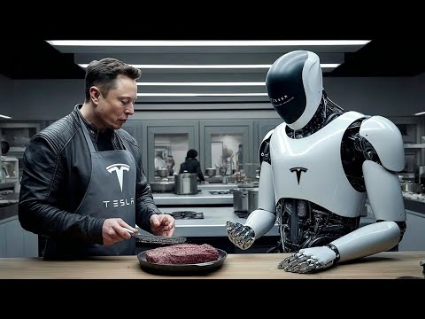 Tesla Next Robot Breakthrough - Physical Cooking Robot and More..