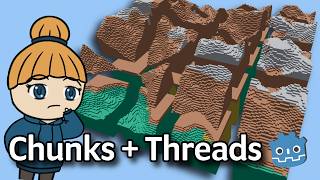 Intro to Voxel Chunking in Godot (w.  Threads) | tutorial | voxel terrain