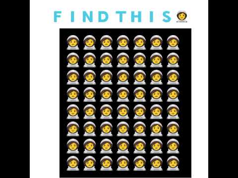 find the different emoji