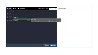Create a main page of website through html using this video #codetricks