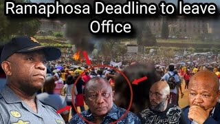 Big March Union Buildings RAMAPHOSA RESIGNING |MKHAWANZI Granted Permission to Arrest CYRIL & MCHUNU