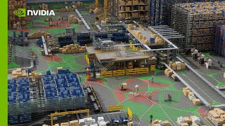 ロボット群のシミュレーションのための産業用デジタルツイン