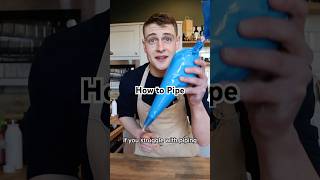 How to #pipe #homebaker #baking #cakedecorating #piping #pipingskills #bakes
