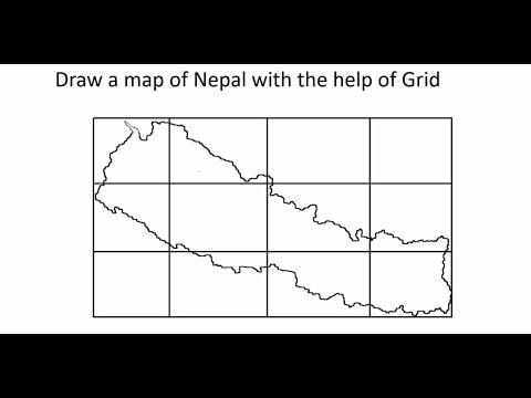 How to draw Map of Nepal