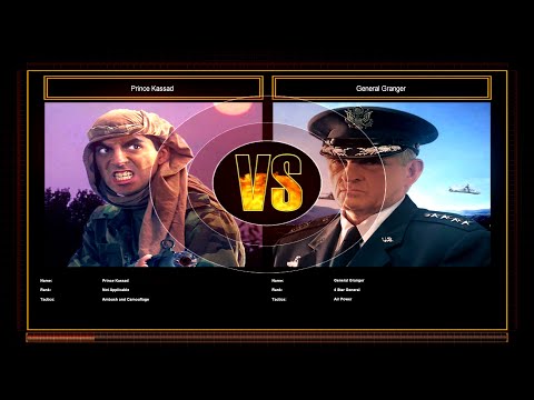 CnC Generals ZH Shockwave - Stealth General Vs AirForce General Challenge