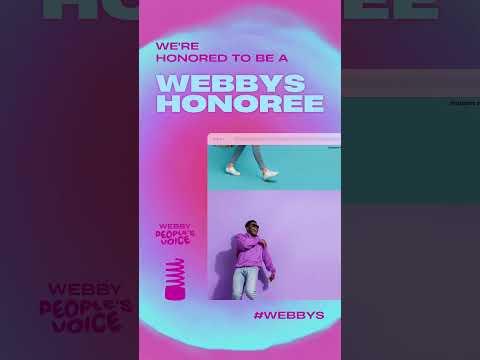 Underbelly has been awarded a #webbys Honoree 🏆 for our work with Standard AI!