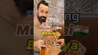 🇺🇸✈️🇮🇳BHAJIYA!🎉#foodie #indiagram #tourist #reaction #india #travel #vegetarian #fyp