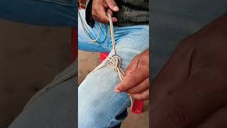 Easy and strong method to tie a rope, it is not a secret  knot part 497