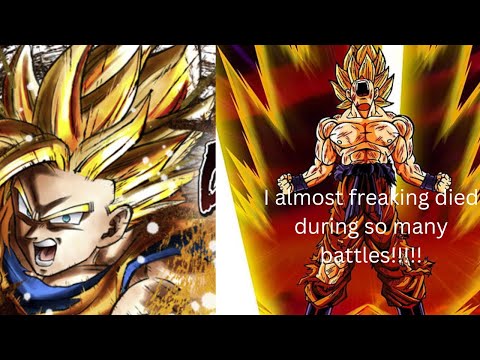 Playing Dragon Ball FighterZ Snake Way Hard Mode: (I WAS SO COOKED!!!!)
