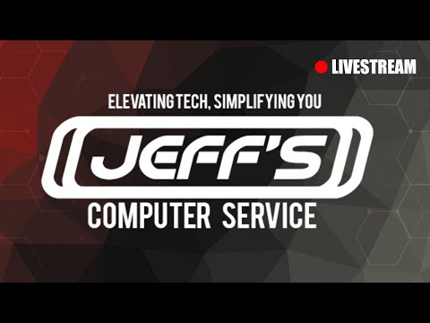 Jeff's Computer Service Live Stream (Setting up Arch Linux)