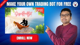 Free ALgo Trading BOT Course | Make your own Trading BOT | SiyaRam BOT | AlgoTradingWithVijay