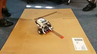Line following activity using color sensor #WeLoveSTEM