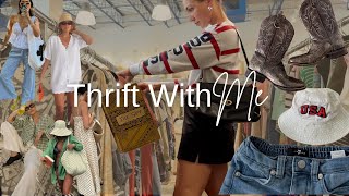 I FINALLY Found them in my size! Thrift with me for Summer! + thrift haul
