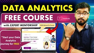 Best Free Data Analytics Course with Mentorship | TuteDude Review (Power BI Included)