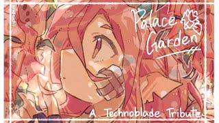 Palace garden || Technoblade tribute speedpaint