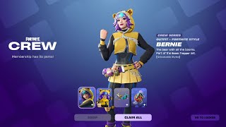 New Early Look at the August 2025 Crew pack in Fortnite!