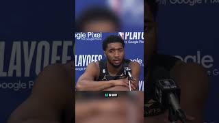 “Blame our shooters” - Donovan Mitchell Postgame Interview - Pacers vs Cavaliers - Game 1