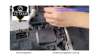 2010-2013 RANGE ROVER SPORT CLIMATE CONTROL LCD PANEL.