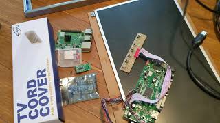 DIY Radar-activated radar-weather RPi picture frame