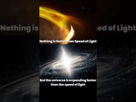 Did you know ? The boundaries of the universe are expanding faster than the speed of light