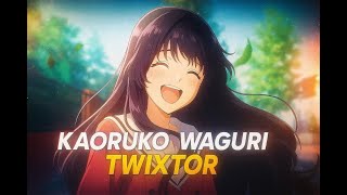 Kaoruko Waguri Twixtor 4k | The Fragrant flower blooms with Dignity Clips for Edit
