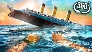 360° TITANIC SINKING - Inside the Titanic In Real Time VR 360 Video