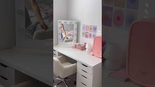 aesthetic desk set up 🌸 #skincare #aesthetic #grwm #aestheticgirl