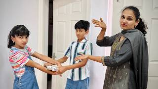 Holiday Madness with Ammu & Nandu 😆 |Dosa Prank🤪, Marker Fight & Ice Cream Twist  | V5 Family Show
