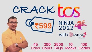 Crack TCS ninja in 45 days | Updates: TCS Ninja YoP 2022 |