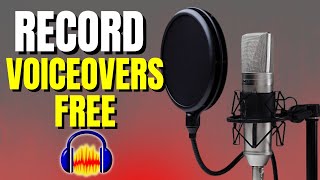 How to Record Voiceover with Audacity (FREE & Easy)