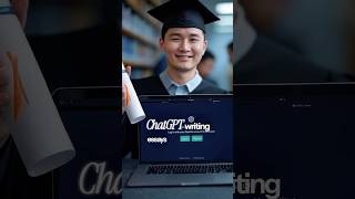 AI can graduate you now? 💀🤣 #ai #rap #chatgpt #aihumor #college #funny #comedy #fyp #viral