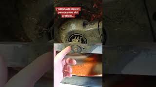 Ho preso un pozzetto con la lama ed adesso ? Rasaerba rotto ?