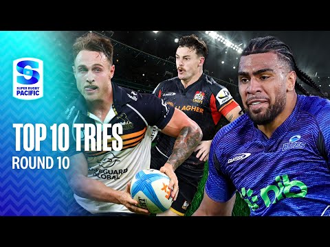 TOP 10 Most ELECTRIFYING Tries of Round 10 🔥 | Super Rugby Pacific