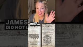 Who Was KING JAMES I of the KING JAMES BIBLE? #shorts