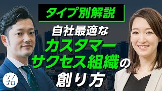 【タイプ別解説】自社最適なカスタマーサクセス組織の創り方