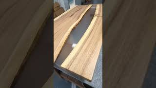 Crafting Marvels: Mesmerizing Epoxy Tables! #shorts #epoxytable #goodquality #diningtable #design