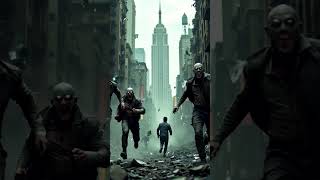 human and zombie #shorts #zombie #freeze #epicshorts #apocalypse #cinematic #run #timefreeze #story