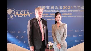 Phoenix TV Anchor Nancie Zhu Talks with Esko Aho. 风云对话主持人朱梓橦对话埃斯科·阿霍。E10
