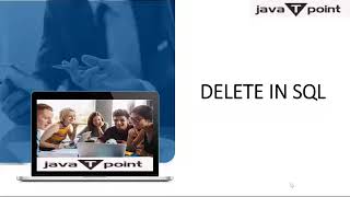 SQL DELETE in Hindi | SQL Tutorial l Javatpoint Hindi