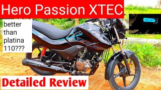 New Hero Passion  Pro Xtec bs6 2022 launched| Review| Features Details|