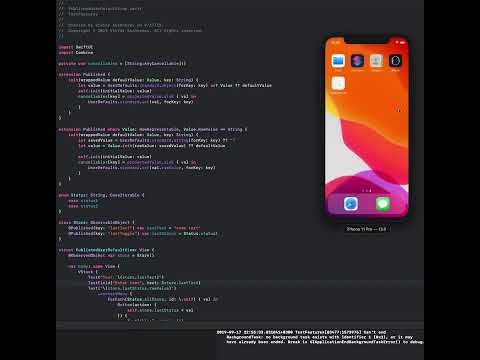 Enum supported! How to save @Published into UserDefaults in SwiftUI or UIKit