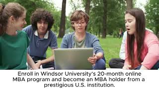 🎓 MBA - Master of Business Administration - Windsor University | Enroll Now