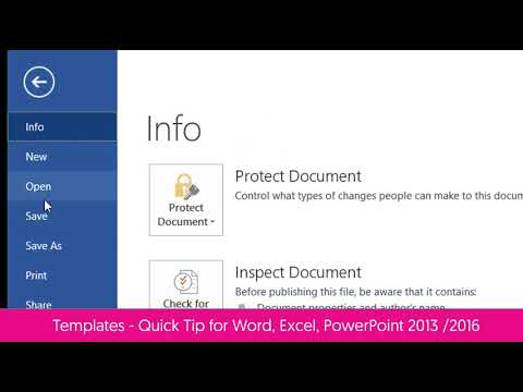 Word Templates