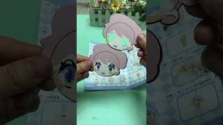Make moving dolls copied from the channel @WASU_ART #anime #paperdolls #paperdiy