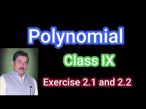 Polynomial Exercise 2.1 and 2.2