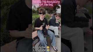 Ranking The BEST Quote Of The Day