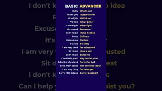 Unlock Basic and Advanced English Phrases Today!