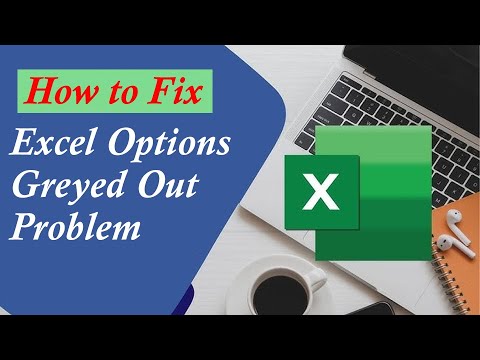 Excel Options Greyed Out Problem | Simple Fix That Actually Works! | Excel Tech & Tricks