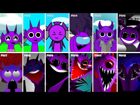 Incredibox Sprunki | ALL DURPLE in random different mods